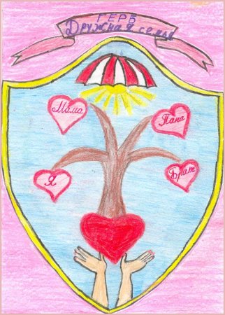 Герб моей семьи рисунки