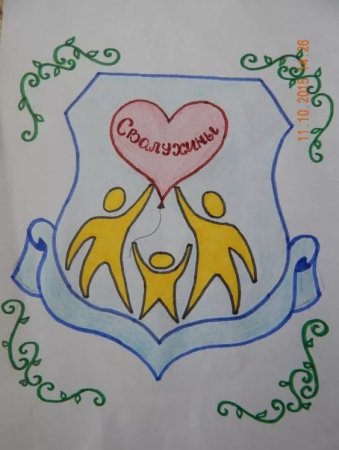 Семейный герб рисунки