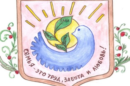 Герб семьи рисунок