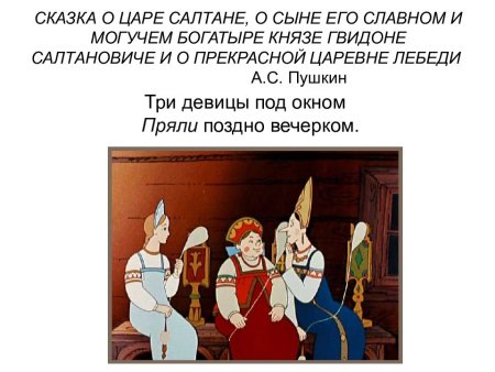 Сказка о царе Салтане о сыне его славном