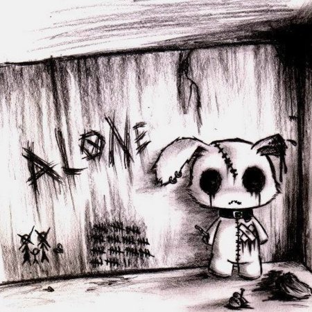 Печальные рисунки