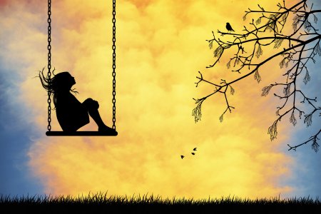 Грусть рисунок