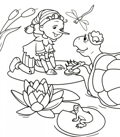 Сказки. Раскраски