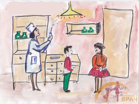 Рисунок детский мой любимый доктор