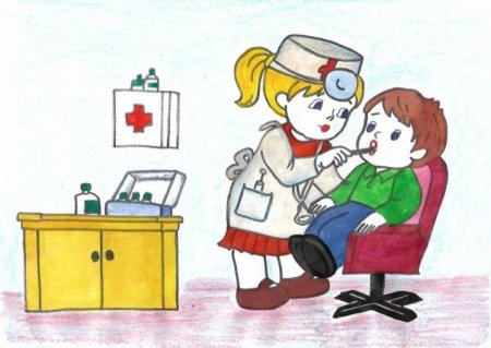 Рисование мой любимый врач