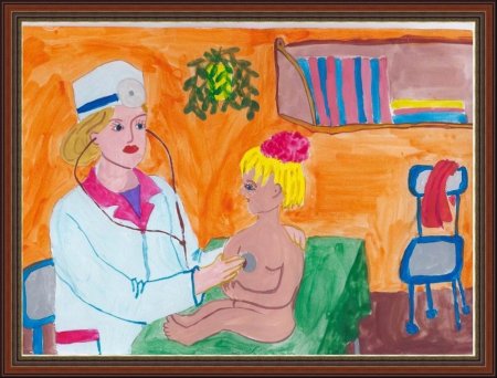 Рисование врач подготовительная группа