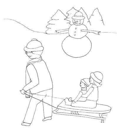 Раскраски на Горке с папой