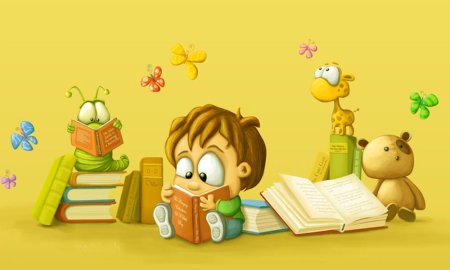 Фон книги для детей