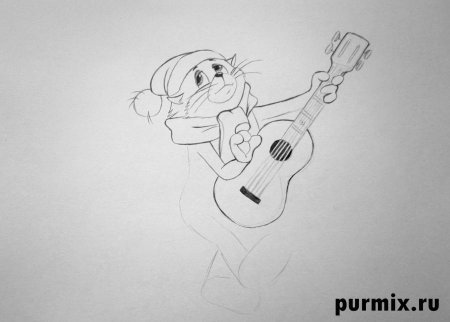 Рисунок к музыкальному мультфильму