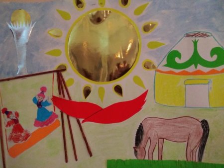 Рисунок на тему мой независимый мой Казахстан