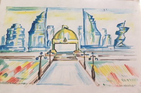 День независимости Казахстана рисунки