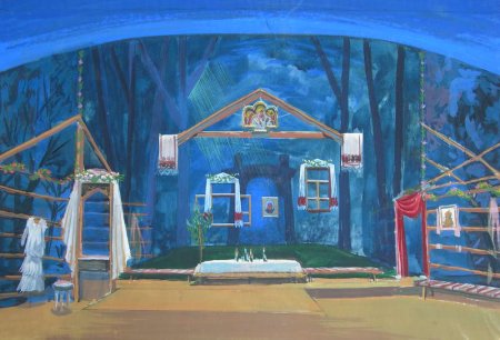 Театральные декорации к спектаклям