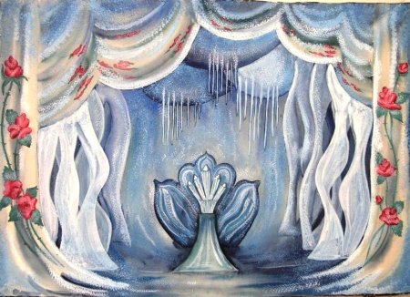 Сценография Снежная Королева