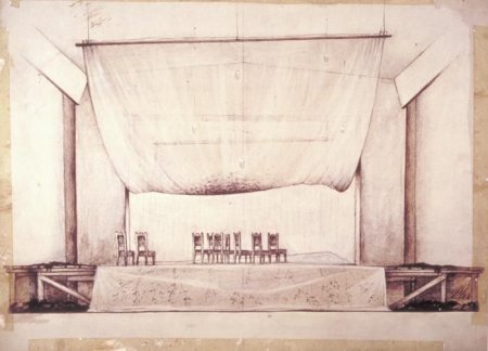 Театр Пикколо 1948 год Сценография