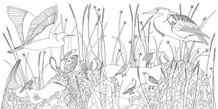 Иллюстрация на тему природа