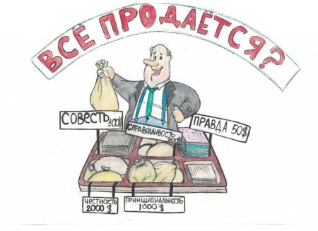 Карикатуры против коррупции