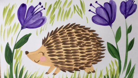 Рисование в подготовительной группе Едик