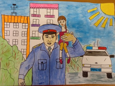 Мой папа полицейский