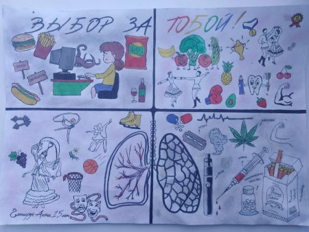 Здоровое питание рисунок