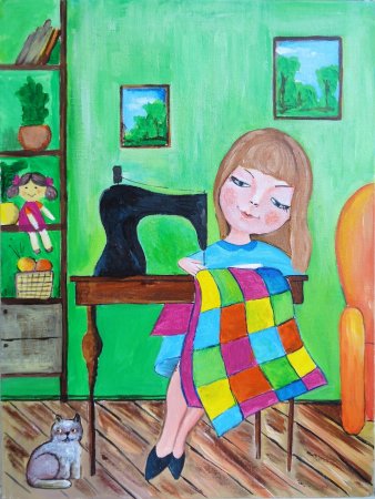 Рисунок на тему моё хобби