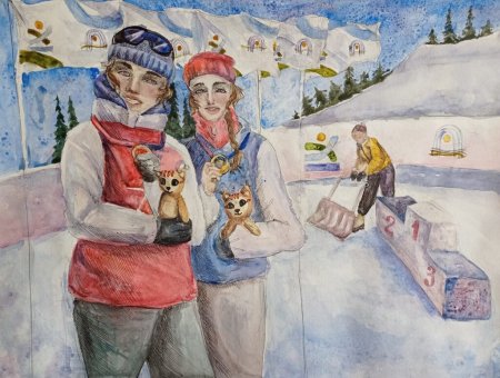 Рисунок на тему олимпиада