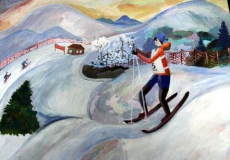 Рисунок на спортивную тематику конкурс