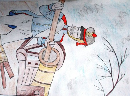 Картины карандашом Бородино Бородинское сражение