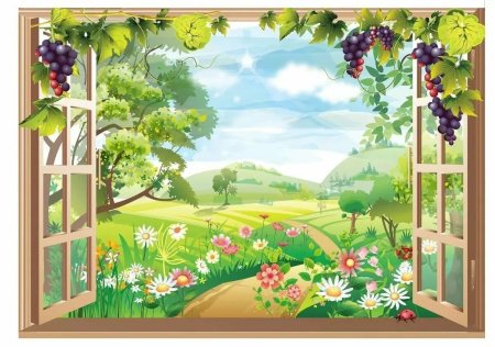 Весенний баннер в детский сад