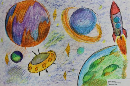 Рисунок на тему космос