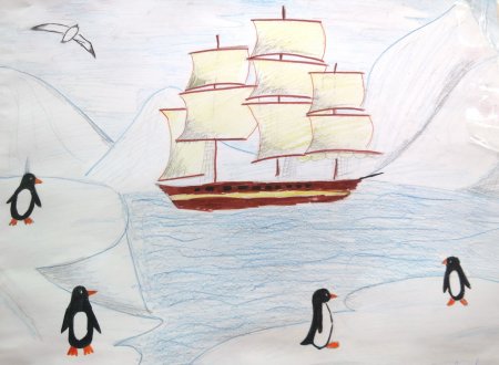 Рисование Антарктида