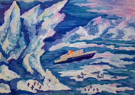 Выставка картин Антарктида