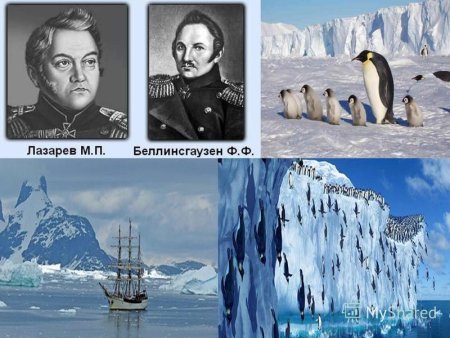 Экспедиция ф. ф. Беллинсгаузена и м. п. Лазарева. Открытие Антарктиды