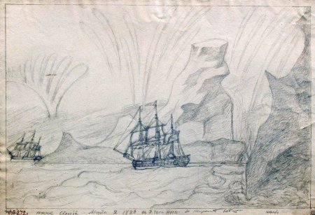 Павел Михайлов рисунки Антарктиды