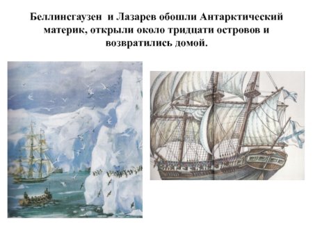 Михаил Лазарев открытие Антарктиды