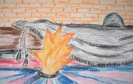 Рисунок на тему воинская Слава