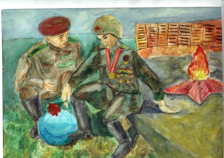 Рисунок на тему 9 мая день Победы