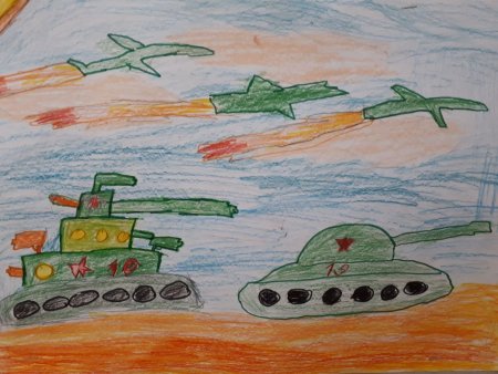 Рисунок ко Дню Победы