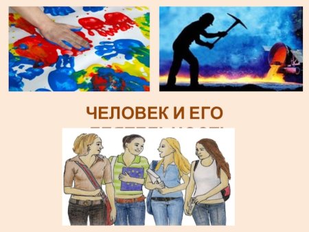 Человек и его деятельность картинки
