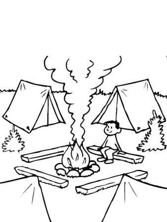 Раскраска природа