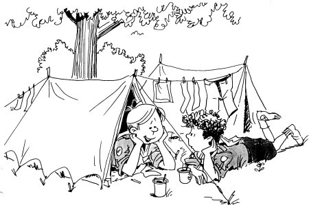 Рисунок на тему поход