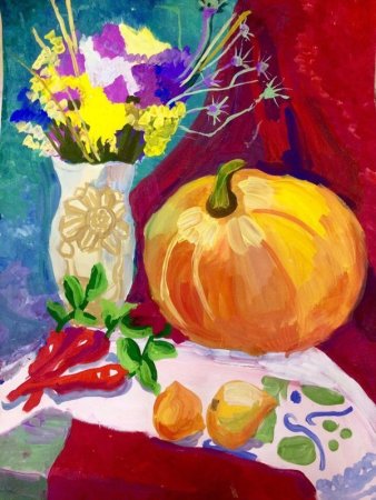 Натюрморт красками