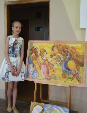 Натюрморт графическими материалами