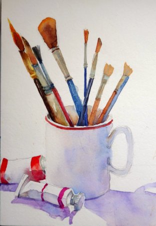 Юрий Кушевский натюрморт Графика