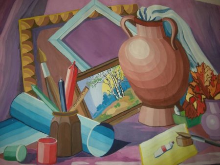 Рисунки красивые в художку