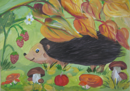 Осенний Калейдоскоп рисунок