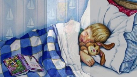 Детские иллюстрации сон