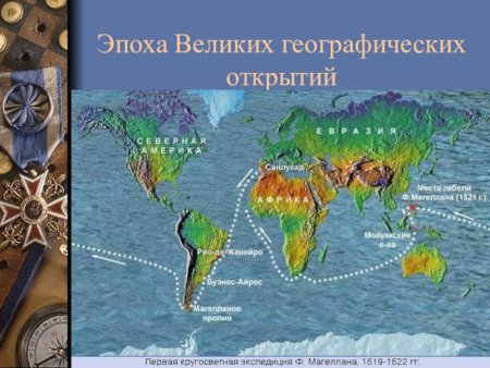 Век великих географических открытий