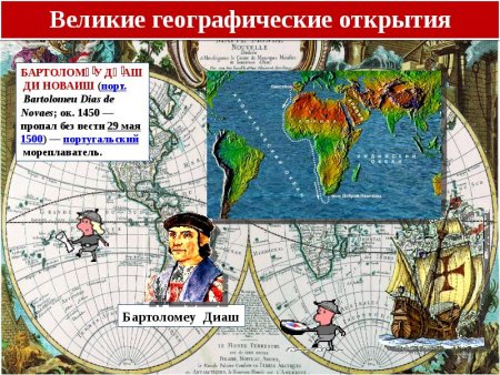Великие географические открытия Диаш