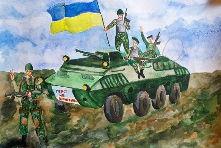 Российский солдат Миротворец скетч