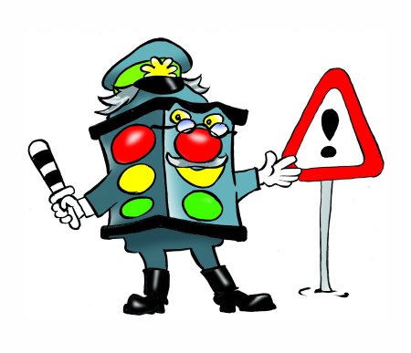 Светофор мультяшный